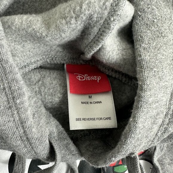 Disney Girl’s Sweatshirt Hoodie Micky Mouse Santa Christmas Long Sleeve Size‎ M - Picture 6 of 8